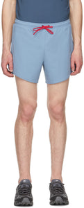 District Vision Blue Spino 5 Training Shorts - Short de formation Blue Vision Blue Spino 5 - 지구 비전 블루 스피노 5 교육 반바지