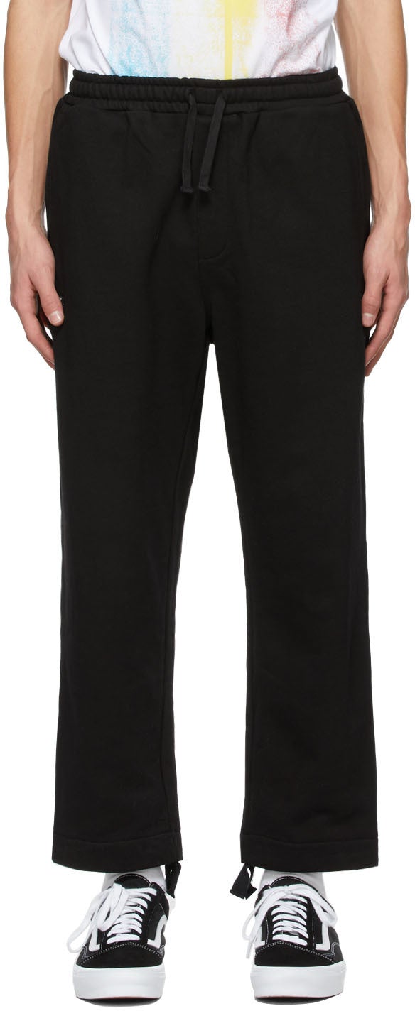 Double Rainbouu Black EZ Lounge Pants - Pantalon Double Salon EZ Black EZ - 더블 Rainbouu 블랙 ez 라운지 바지