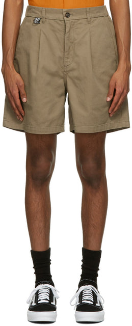 Double Rainbouu Khaki Paradise Shorts - Double Short de paradis de Rainbouu Khaki - 더블 Rainbouu 카키 파라다이스 반바지