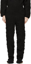 Doublet Black Hand-Crochet Bear Sweatpants - Pantalon de survêtement Bear-Crochet de la main noire Doublet - Doublet 검은 손으로 크로 셰 뜨개질 곰 스웨트 팬츠