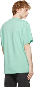 Doublet Green Chain Fringe Embroidery T-Shirt