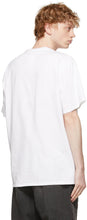 Doublet White Chain Fringe Embroidery T-Shirt