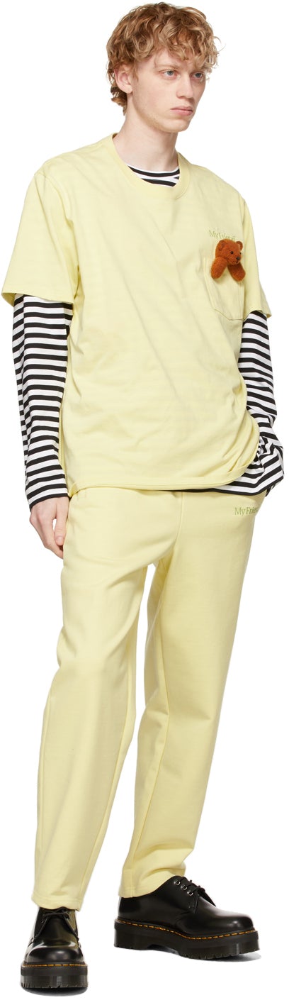 Doublet Yellow 'With My Friend' Sweatpants