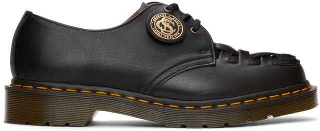 Dr. Martens Black C.F. Stead 'Made in England' 1461 Woven Derbys - Dr. Martens Black C.F. Stead 'Fabriqué en Angleterre' 1461 Woven Derbys - Martens Black C.F. England '1461짜리 데르 비스 (1461)