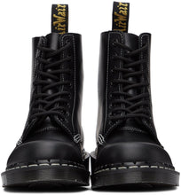Dr. Martens Black Horween 'Made in England' 1460 Boots