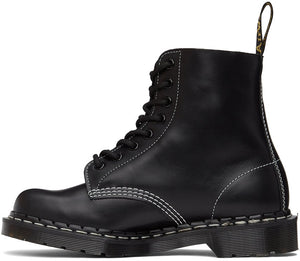 Dr. Martens Black Horween 'Made in England' 1460 Boots