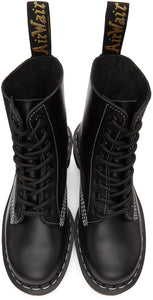 Dr. Martens Black Horween 'Made in England' 1460 Boots