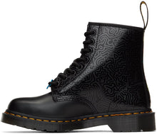 Dr. Martens Black Keith Haring Edition 1460 Boots