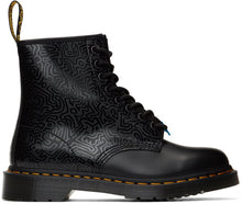 Dr. Martens Black Keith Haring Edition 1460 Boots - Dr. Martens Black Keith Haring Edition 1460 Bottes - Dr. Martens Black Keith Haring Edition 1460 부츠