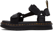 Dr. Martens Black Suicoke Edition Leather Strap DEPA Sandals