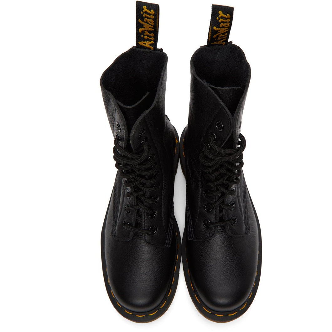 Dr. Martens Black Virginia Mid-Calf Boots