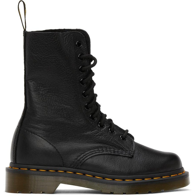 Dr. Martens Black Virginia Mid-Calf Boots