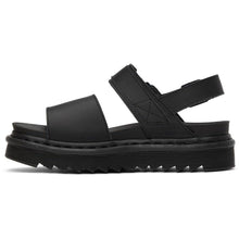 Dr. Martens Black Voss Sandals