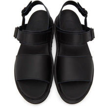 Dr. Martens Black Voss Sandals