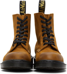 Dr. Martens Tan 'Made in England' 1460 Pascal Titan Boots
