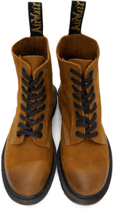 Dr. Martens Tan 'Made in England' 1460 Pascal Titan Boots
