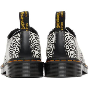 Dr. Martens White Keith Haring Edition 1461 Derbys