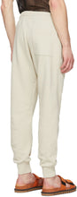 Dries Van Noten Beige French Terry Lounge Pants