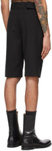 Dries Van Noten Black Belted Shorts