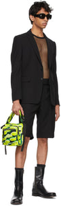 Dries Van Noten Black Belted Shorts
