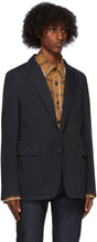 Dries Van Noten Black Cotton Blazer