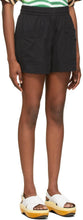 Dries Van Noten Black Cotton Jersey Shorts