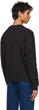 Dries Van Noten Black French Terry Sweatshirt