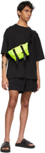 Dries Van Noten Black Jersey Shorts