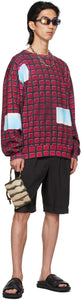 Dries Van Noten Black Len Lye Edition Print Sweatshirt