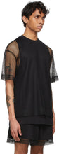 Dries Van Noten Black Mesh T-Shirt