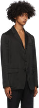 Dries Van Noten Black Museum Blazer