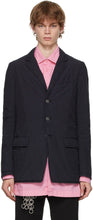 Dries Van Noten Black Padded Blazer - DRIES VAN NOEN NOIR NOIR BLAZER - 밴 알코올 검은 색 패딩 블레이저를 건조합니다