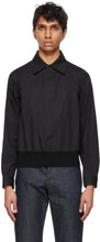 Dries Van Noten Black Poplin Shirt - DRIES VAN NOTE NOIN CHEMISE DE POPLIN - 밴 알코올 블랙 포플린 셔츠