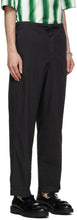 Dries Van Noten Black Poplin Trousers