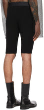 Dries Van Noten Black Rib Knit Shorts