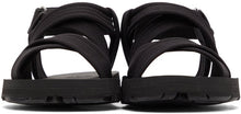 Dries Van Noten Black Strap Sandals