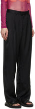 Dries Van Noten Black Twill Trousers