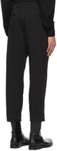 Dries Van Noten Black Twill Trousers