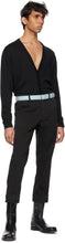 Dries Van Noten Black Twill Trousers