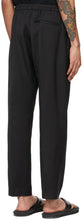 Dries Van Noten Black Viscose Twill Trousers