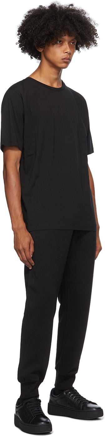 Dries Van Noten Black Zip Pockets Lounge Pants