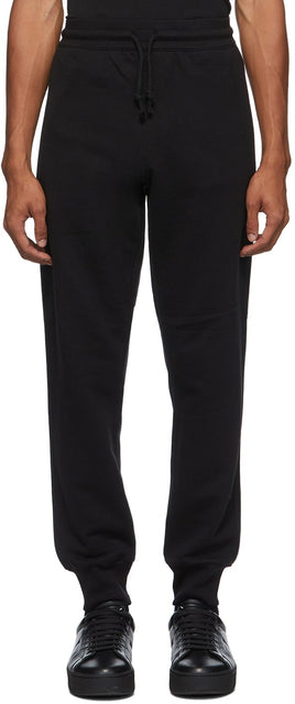 Dries Van Noten Black Zip Pockets Lounge Pants - Dries Van Noten Poches Black Zip Lounge Pants - 밴 알코올 블랙 zip 포켓 라운지 바지를 건조합니다