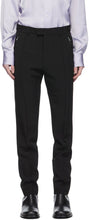 Dries Van Noten Black Zip Trousers - Dries Van Noten Pantalon Zip Black - 바지 밴 알코올 블랙 지퍼 바지