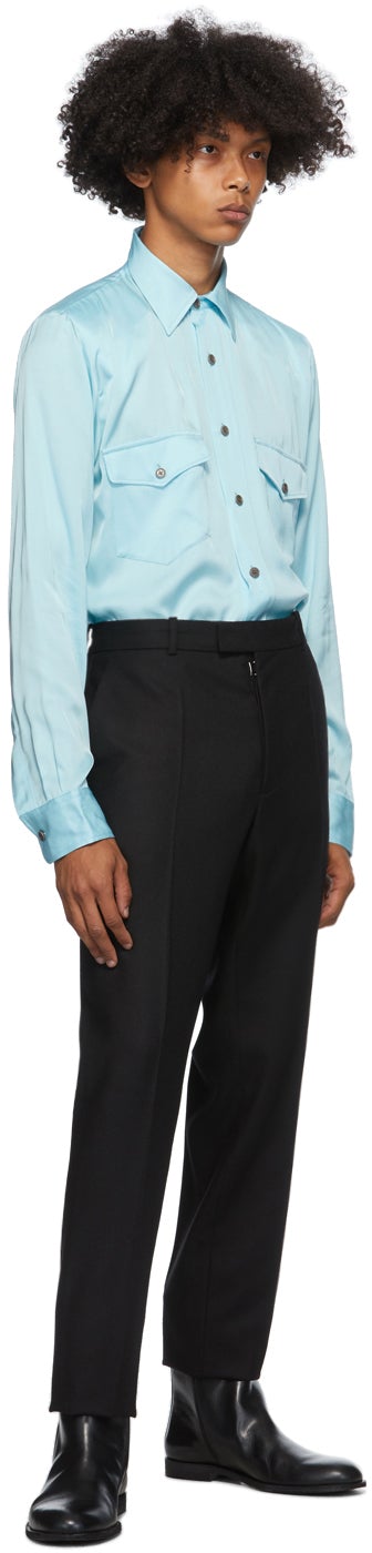 Dries Van Noten Blue Ballroom Shirt