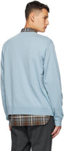 Dries Van Noten Blue Cashmere Sweater