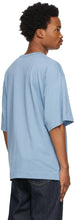 Dries Van Noten Blue Cotton Oversized T-Shirt
