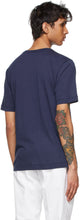 Dries Van Noten Blue Overlock T-Shirt