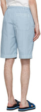 Dries Van Noten Blue Poplin Shorts