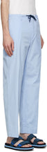 Dries Van Noten Blue Poplin Trousers