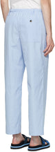 Dries Van Noten Blue Poplin Trousers